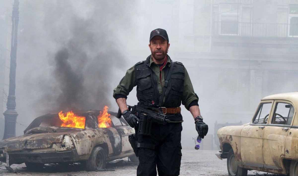 Chuck Norris filmivõtetel