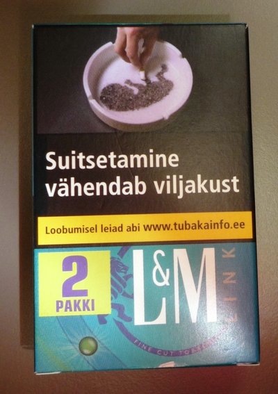 L&M suitsu kaksikpakki müüdi kõrgema hinnaga, kui nende hind oleks olnud eraldi ostes.