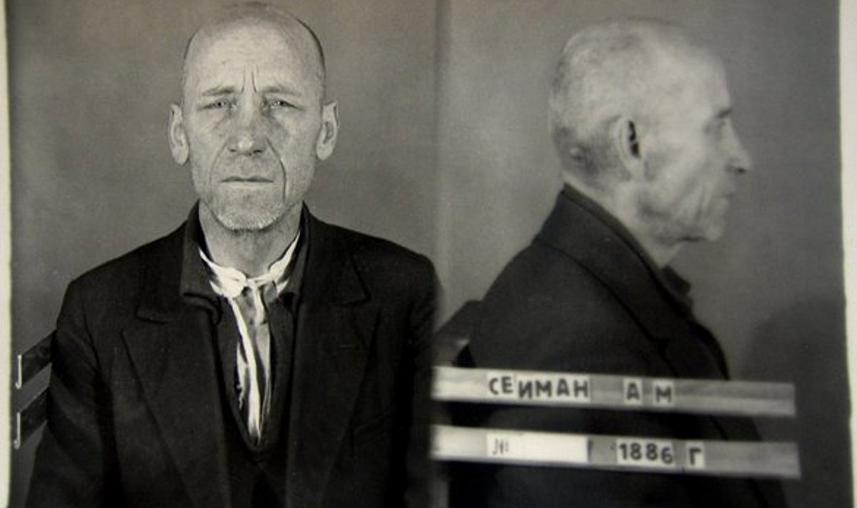 TAAS VANGLAS: Kolonel Aleksander Seiman NKVD vangina 1941.
