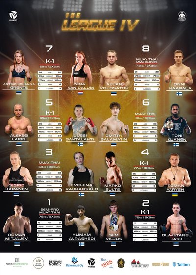 The League fightcard (1)