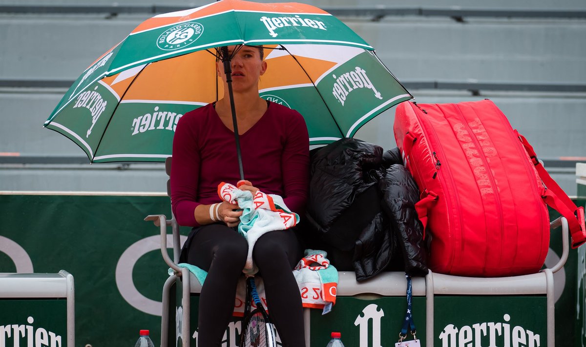 Kas Kaia Kanepil on veel põhjust Roland Garrosi vihmavarju all istuda, näitab aeg.