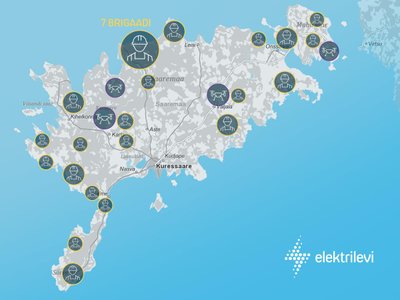 Saaremaa kaart