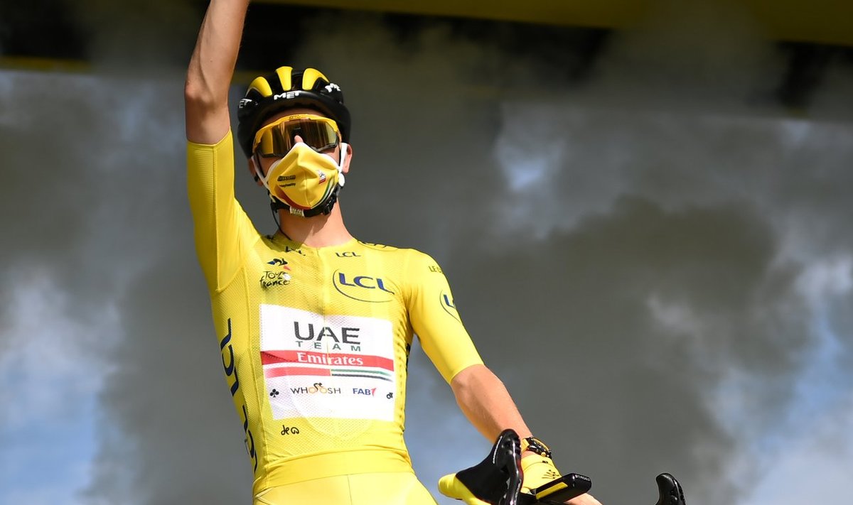 Tadej Pogačar tõi Sloveeniale esimese Tour de France’i võidu.