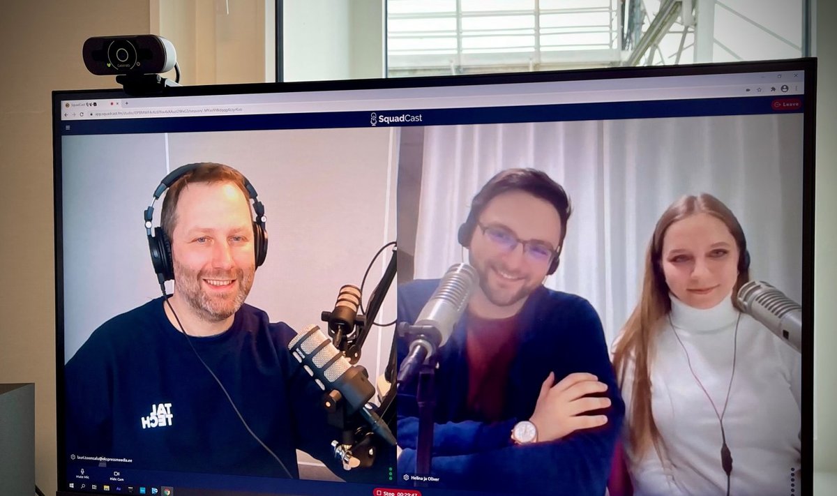 Kristjan Hirmo, Oliver Kikkas, Helina Meier