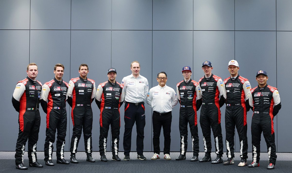 Toyota meeskond 2023. aasta hooajaks.