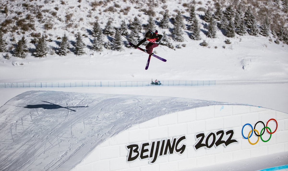 Kelly Sildaru Pekingi olümpia pargisõidu kvalifikatsioonis 14.02.2022