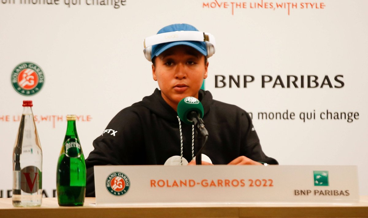 Naomi Osaka teatas pressikonverentsil, et talle ei imponeeri edetabelipunktideta Wimbledon.