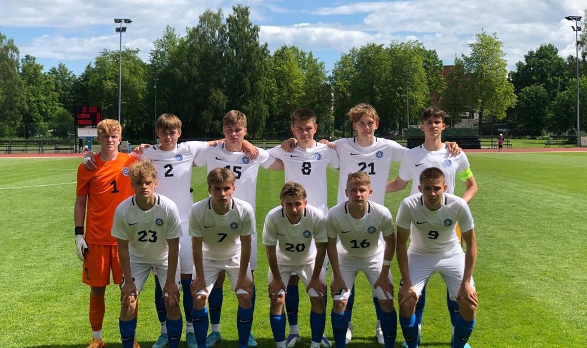 Eesti U19 jalgpallikoondis