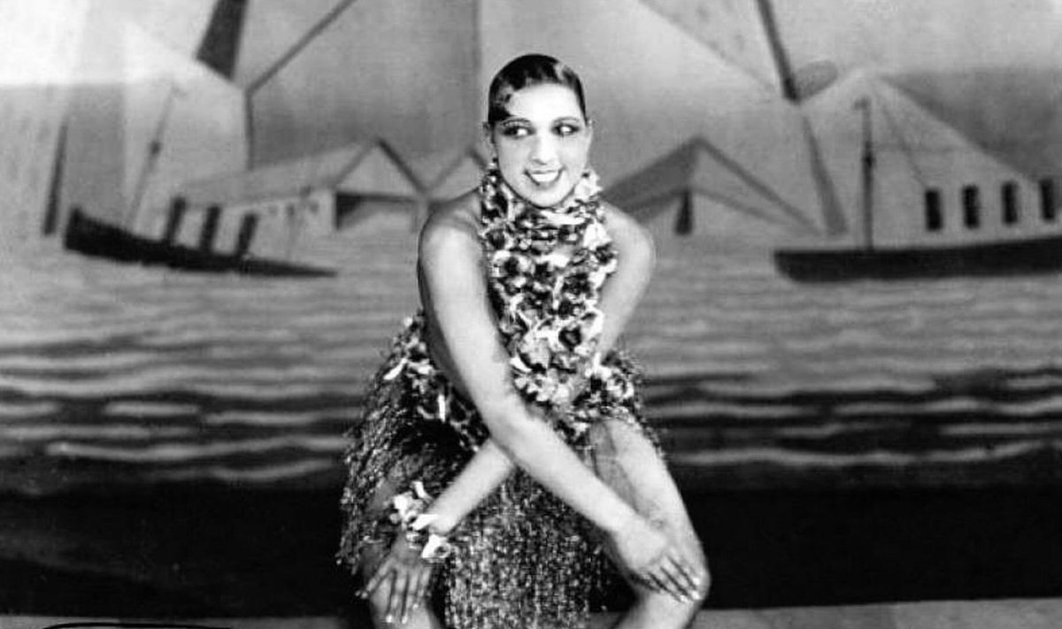 Tantsijanna Josephine Baker tšarlstoni esitamas. (Foto: Wikimedia Commons)