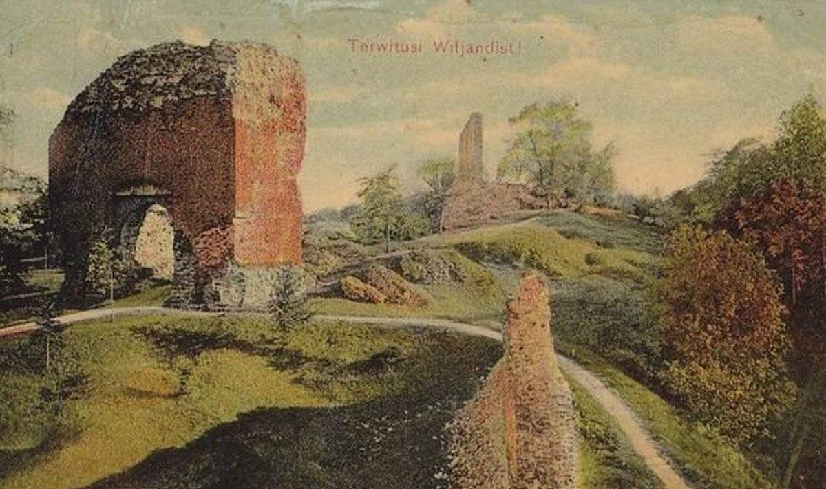 Vaade Kaevumäele 20. sajandi alguses.