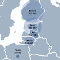 GRAAFIKUD | Kuidas venelased Euroopa Liitu saabuvad? Ikka peamiselt Soomest, Eestist ja Leedust