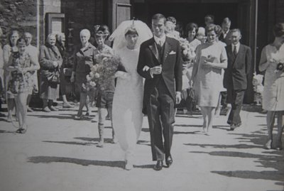 Briti ema ja isa pulmapäev 1960ndatel.