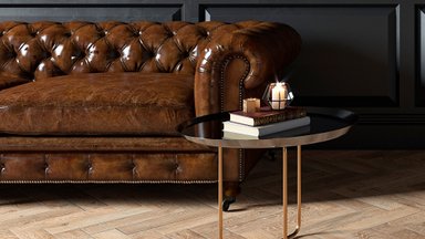 Липкий тип. Вся правда о кожаных диванах: как подобрать и с чем сочетать?