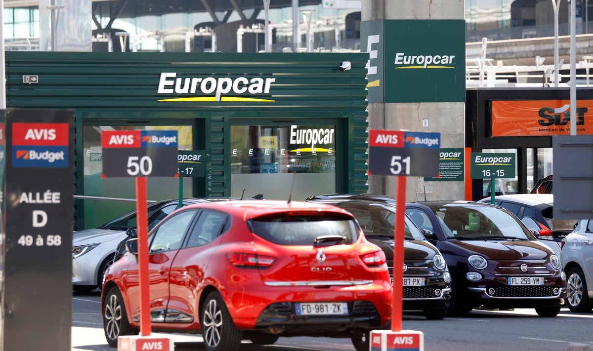 Autorent Paris Charles de Gaulle lennujaamas.