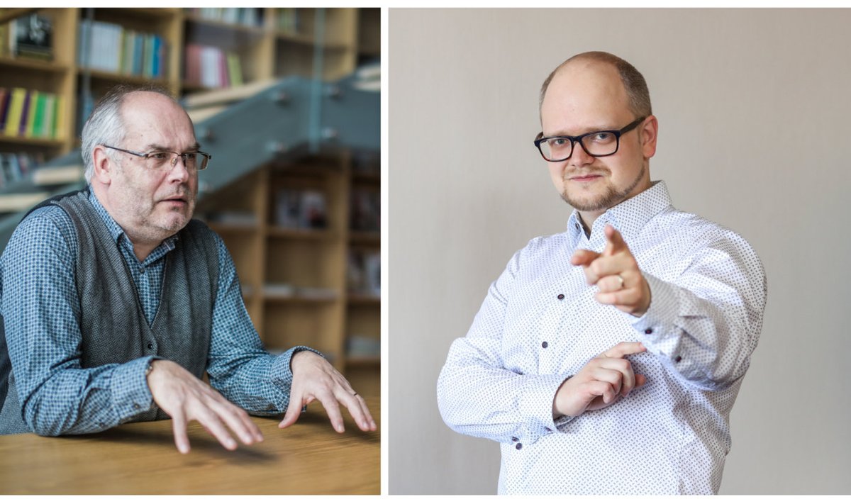 Alar Karis ja Alo Raun