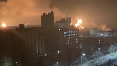 VIDEOD | Venemaal Brjanskis möllavad teadete kohaselt tulekahjud naftabaasis ja sõjaväeosas