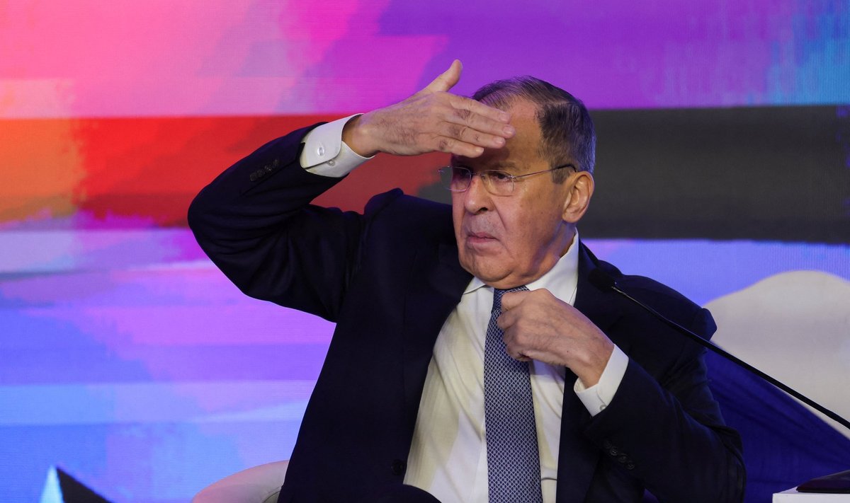 Kremli diplomaat Sergei Lavrov rääkis eile New Delhis, kuidas Venemaa ei kavatse lubada läänel enam ühtegi torujuhet õhkida.