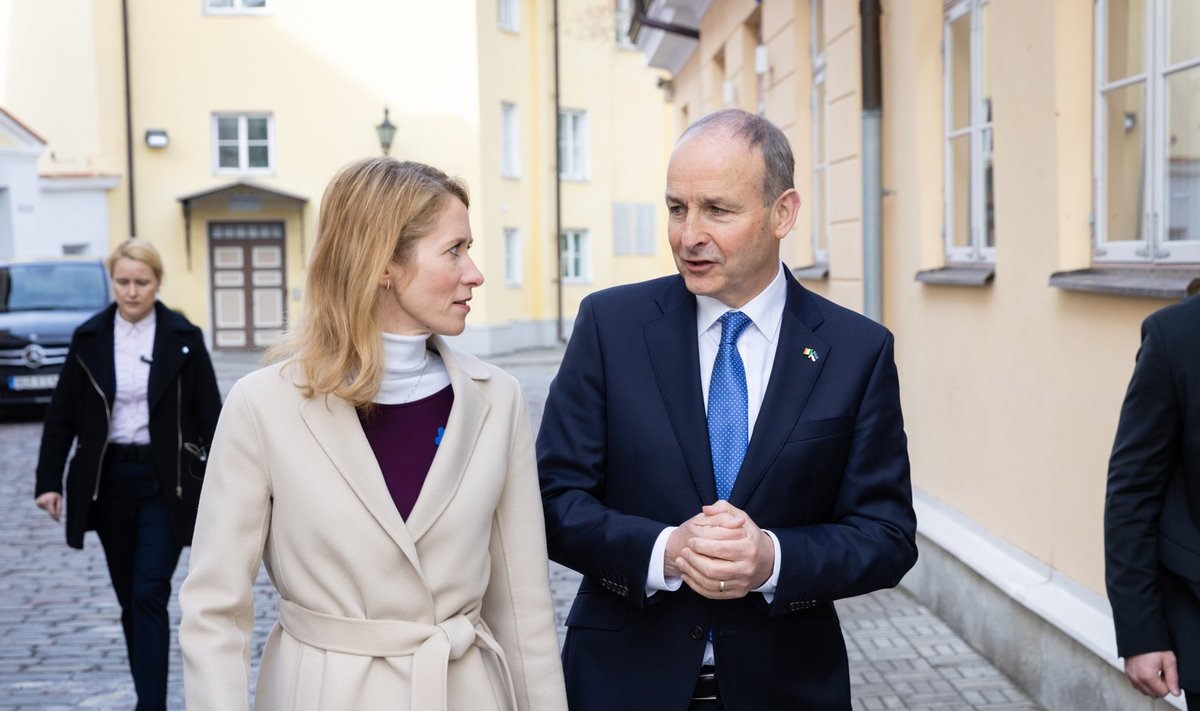 Iirimaa peaminister Michéal Martin külastas Eestit.