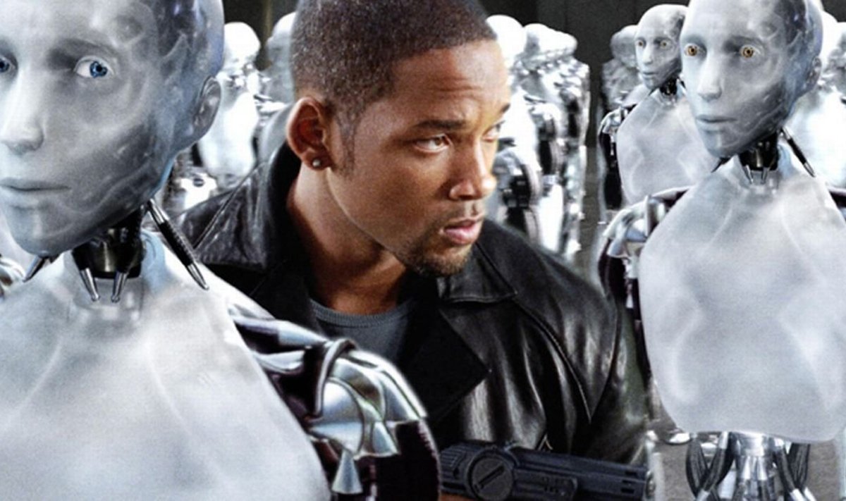 Will Smith tulevikufilmide moodsas klassikas "I, Robot" (Foto: Twentieth Century Fox jt tootjad)