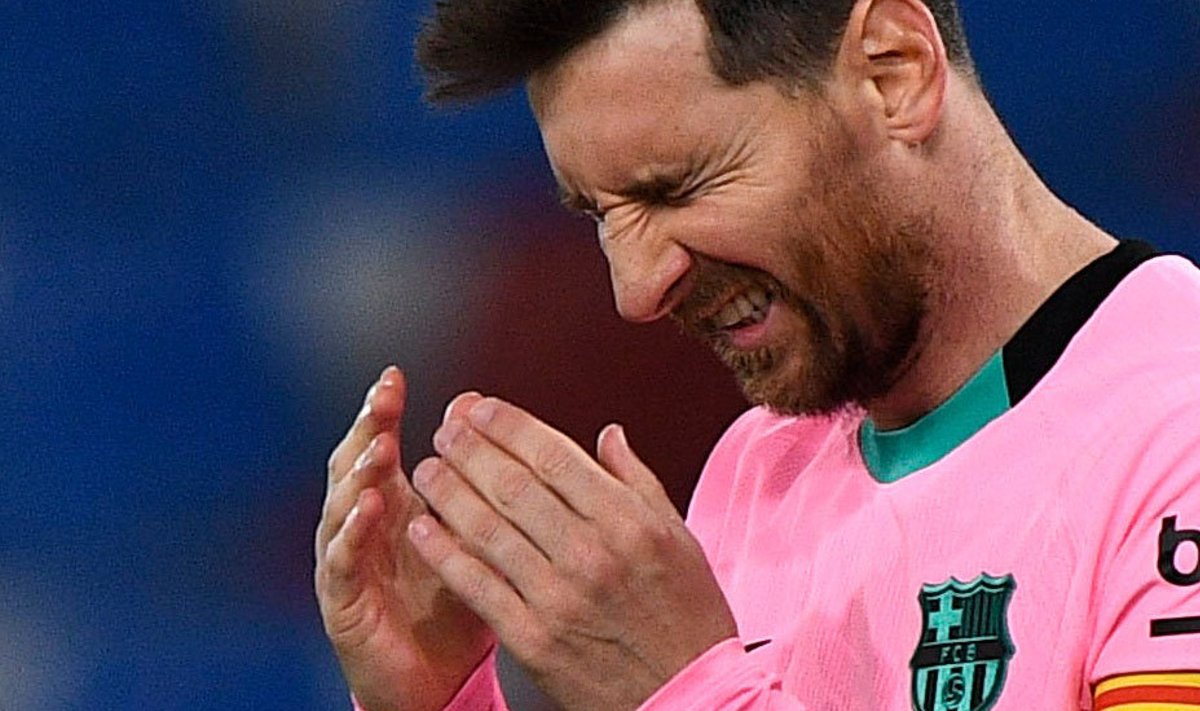 Lionel Messi ei suuda Barcelonat tänavu tiitlile vedada