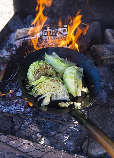 Grillitud kapsas