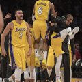 Los Angeles Lakers püstitas hämmastava NBA antirekordi, ent suutis siiski mängu võita