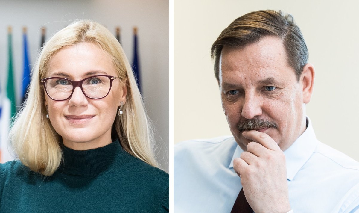 Kadri Simson ja Taavi Aas