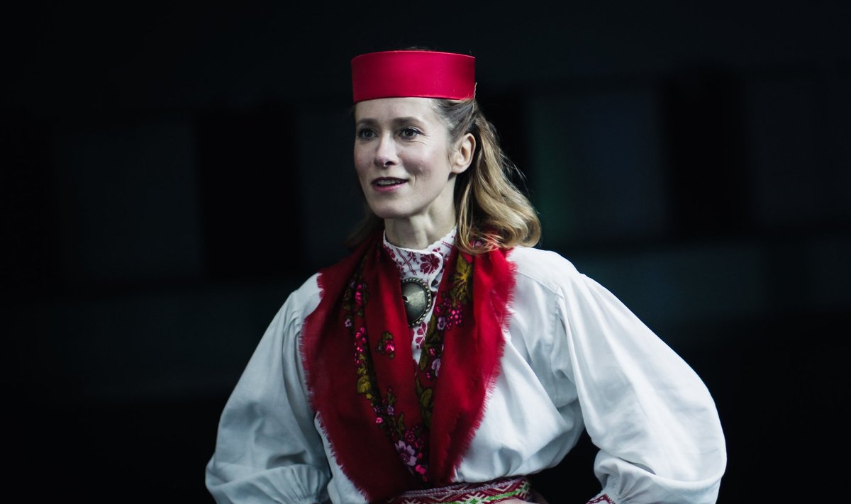 Kaja Kallas tantsib Madis Jürgeniga "Tuljakut"