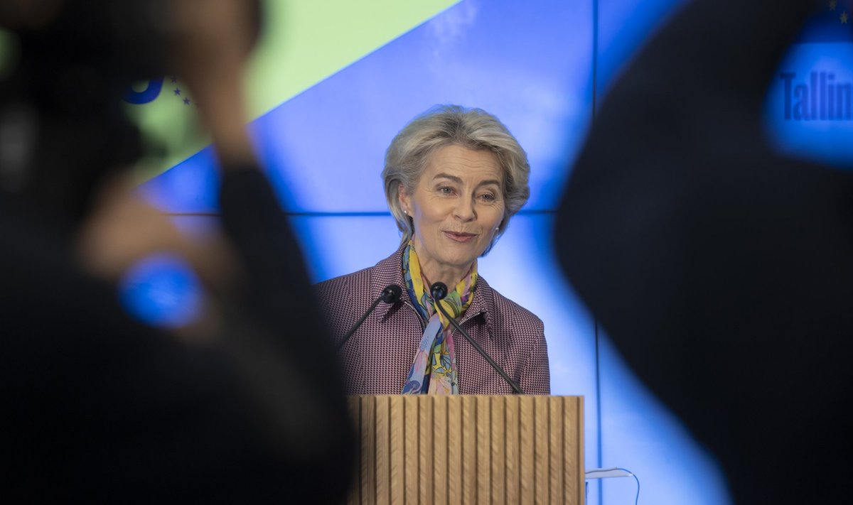 Kaja Kallas kohtub Ursula von der Leyeniga