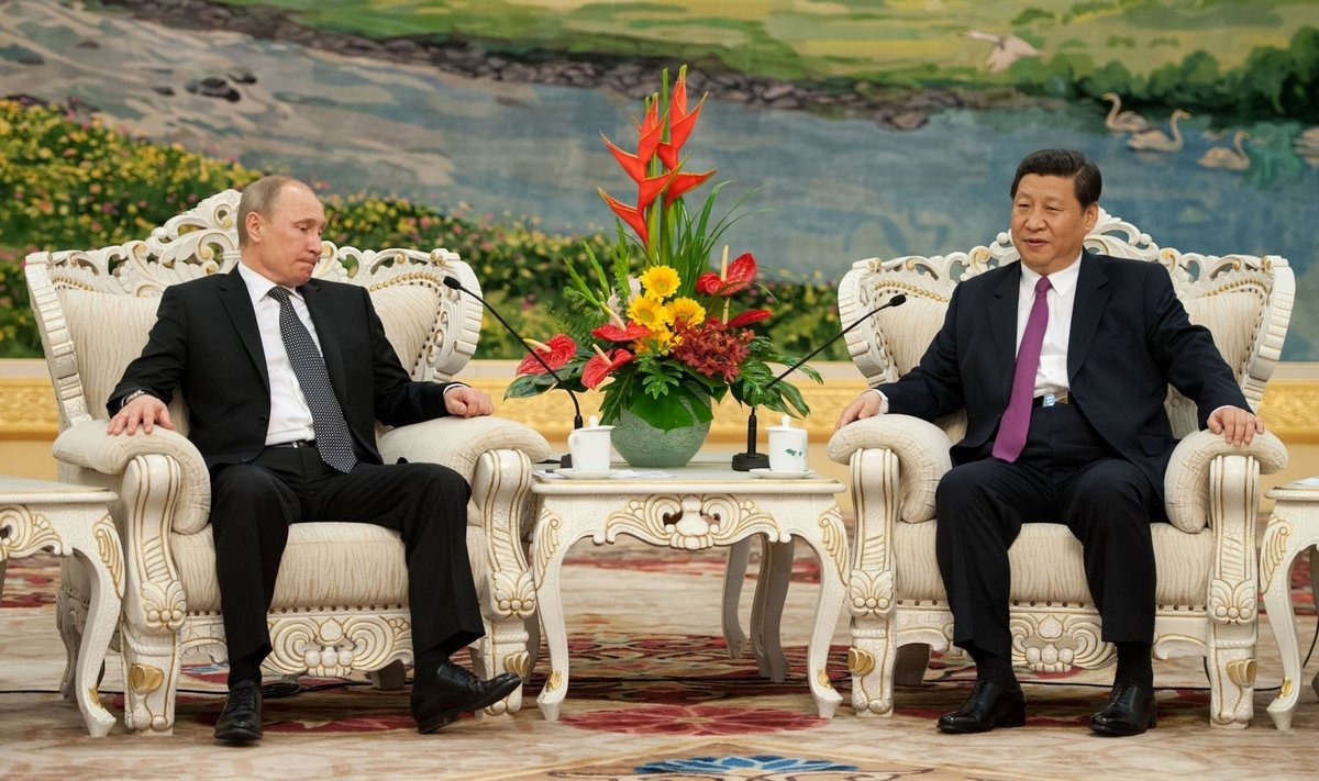 Venemaa president Vladimir Putin ja Hiina president Xi Jinping