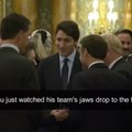 VIDEO | Trudeau, Johnson, Macron ja Rutte näivad vastuvõtul Trumpi üle irvitavat