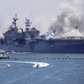 VIDEO | USA-s San Diegos toimus sõjalaeval plahvatus ja puhkes tulekahju, 21 inimest sai vigastada