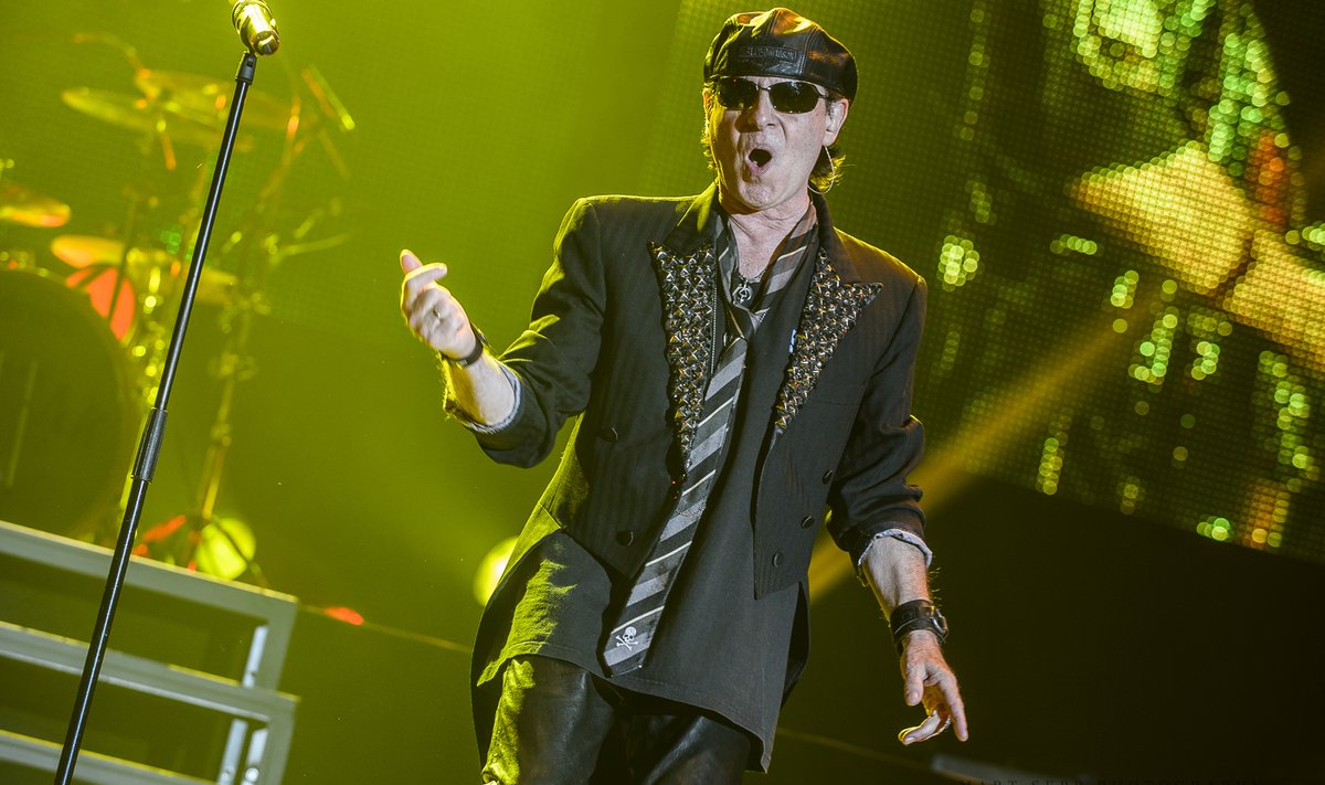 Scorpions Tallinna Saku Suurhallis 2013. aastal.