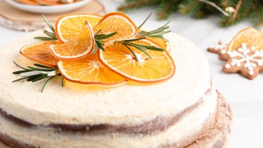 Apelsinikreemiga jõulutort üllatab sööjaid vürtsikuse ja kreemisusega