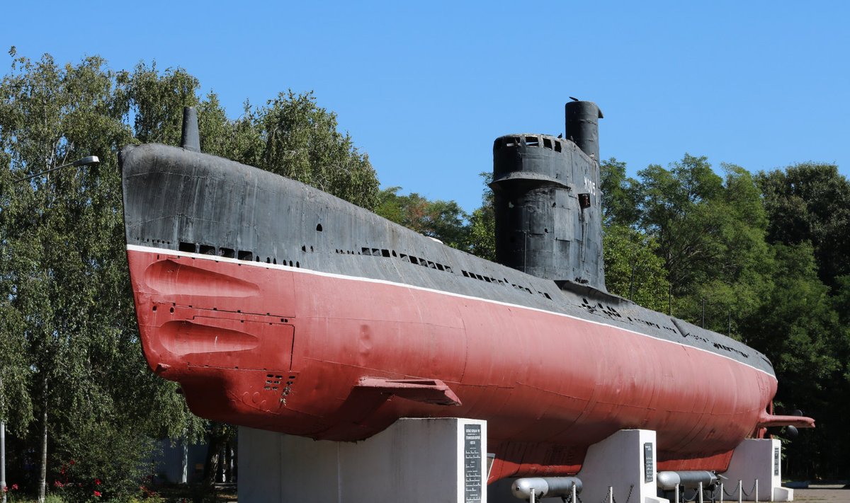 Illustreerival eesmärgil: M-256 allveelaevaga samasse klassi kuulunud M-296 allveelaev Odessas