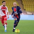 Monaco üllatas Prantsuse liigas Pariisi Saint-Germaini