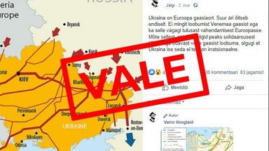 FAKTIKONTROLL | Ukraina ei osta Venemaalt gaasi – see läheb transiidina Lääne-Euroopasse