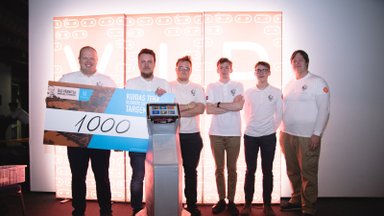 Robotexi Ülemiste City Krati võistlusel premeeriti Läti meeskonda SIG