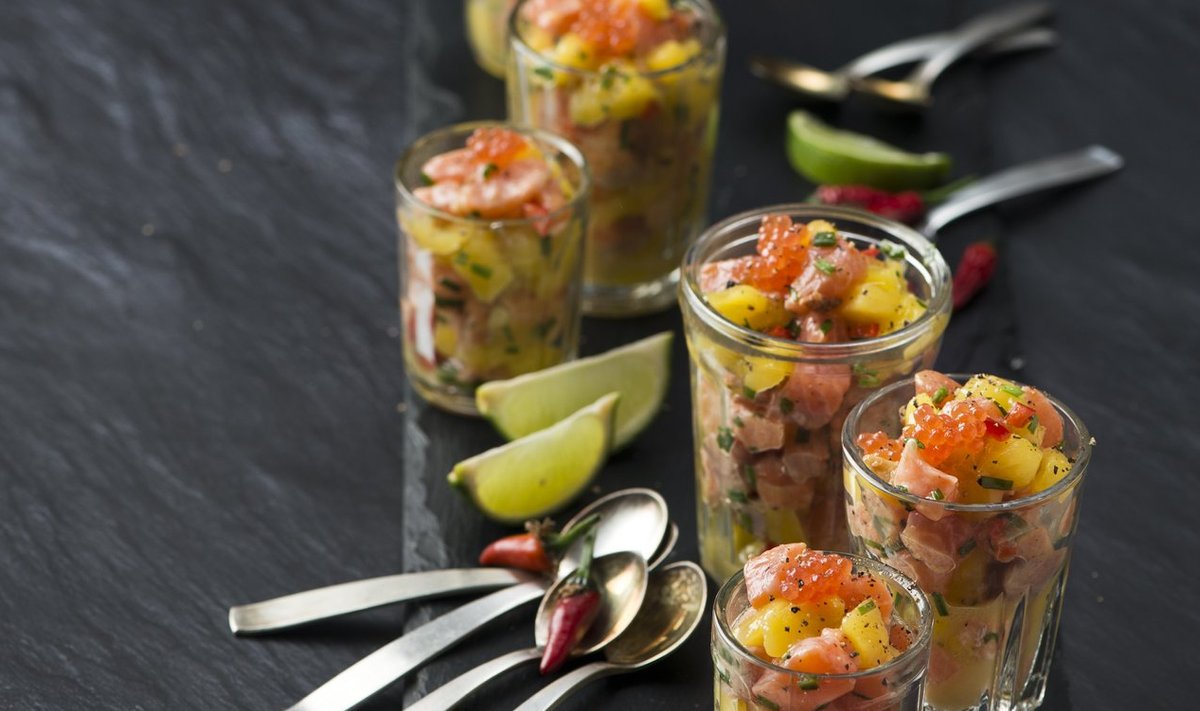 Lõhe-mango-ceviche
