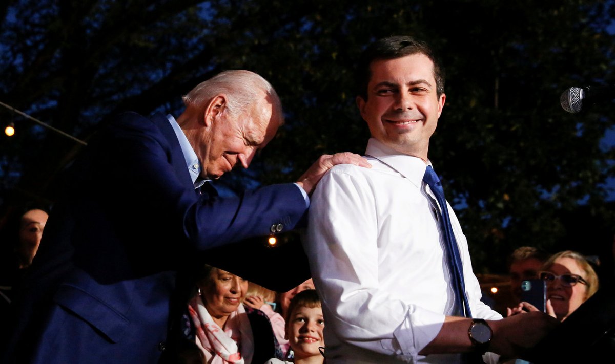 Joe Biden ja Pete Buttigieg