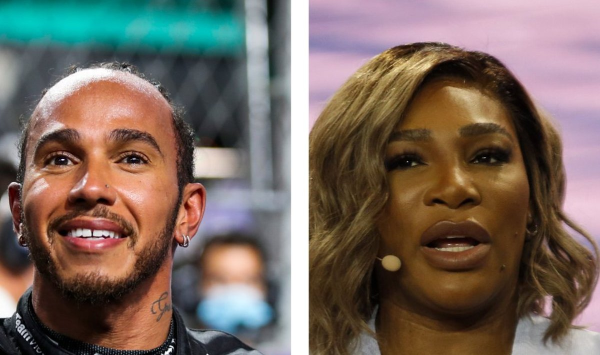 Lewis Hamilton ja Serena Williams