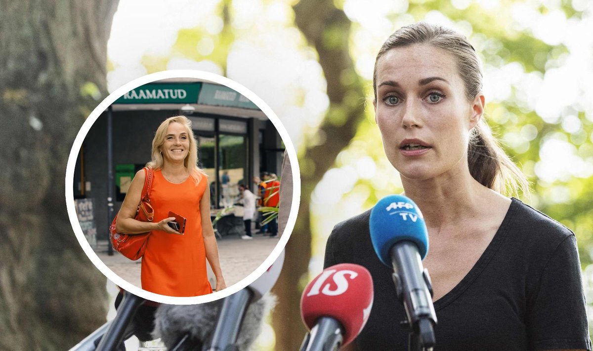 Vilja Kiisler ja Sanna Marin