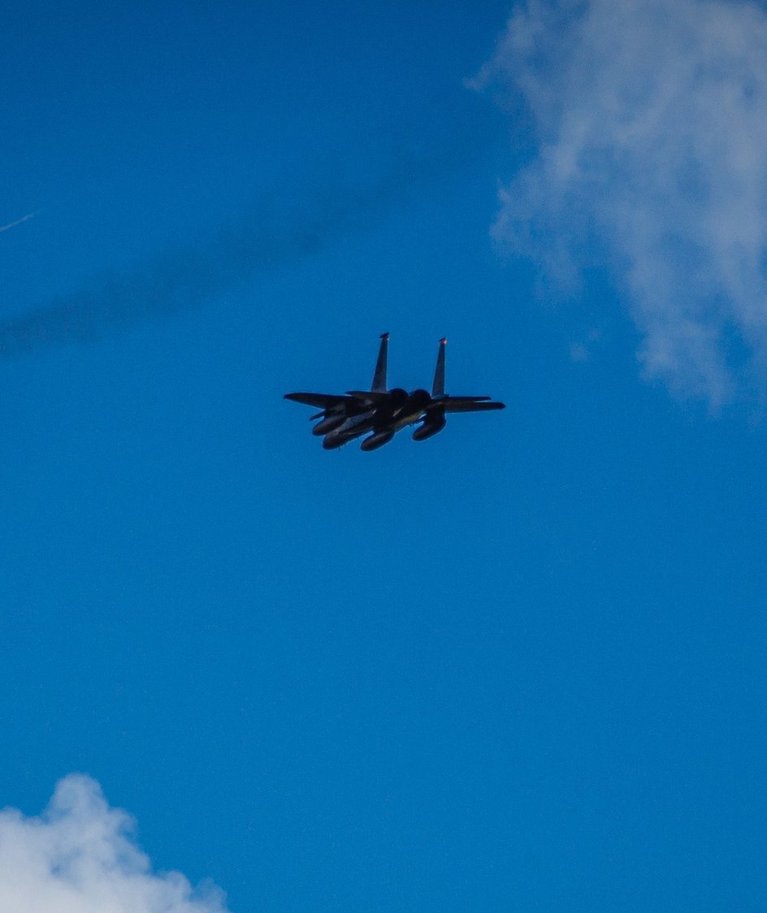 Eesti on kaitstud. Ründelennukid F-15C Ämaris õppustel