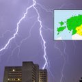 Ilm täna: Lõuna-Eesti sai äikesehoiatuse, kolmes piirkonnas ohtlikult kõrge UV indeks
