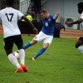FOTOD | Eesti jalgpallikoondis alustas eksootilist Okeaania turneed võidukalt, debüüdi said viis mängijat