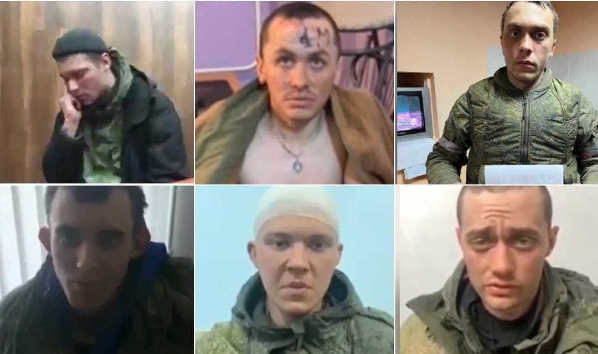 TAHAN KOJU: Ukraina vägede poolt kinni võetud Vene sõjaväelasi kanalist "Ищи своих".