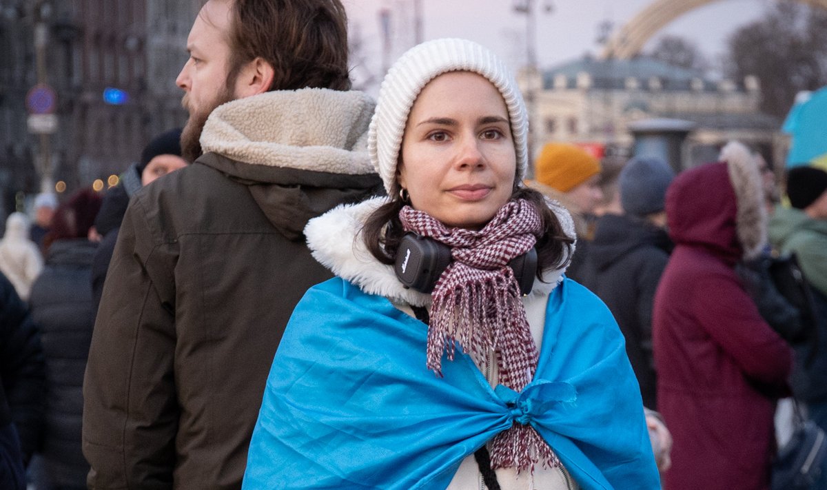 Kiievi Iseseisvuse väljakul mälestati Maidani sündmuste ohvreid