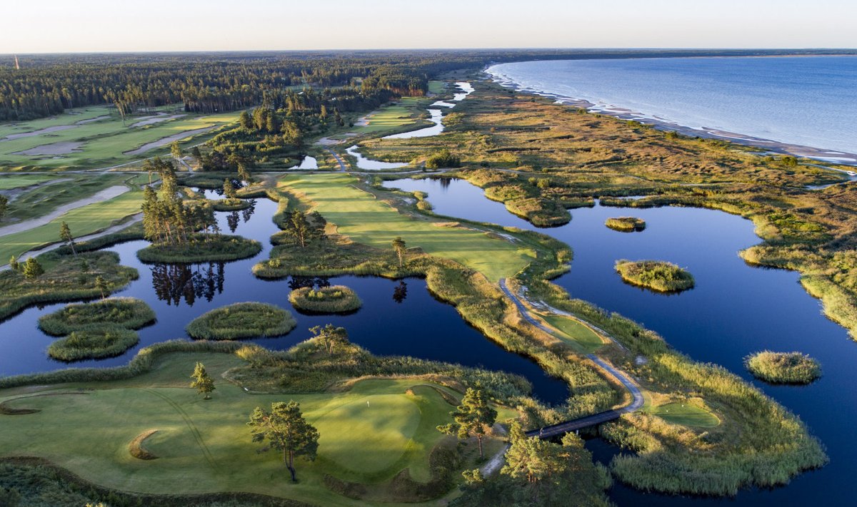 Pärnu Bay Golf Links väljakud