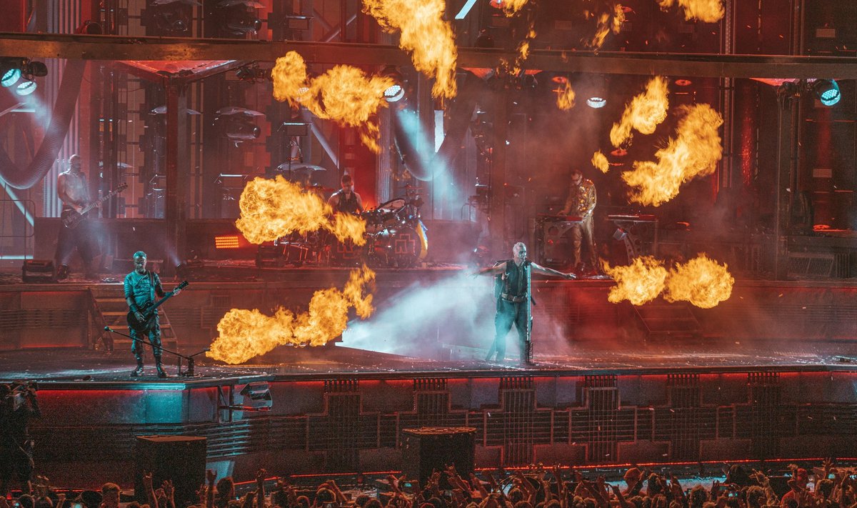 Rammstein esineb laval