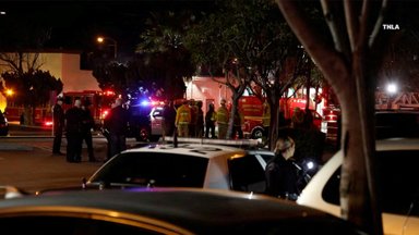 В результате стрельбы под Лос-Анджелесом погибли десять человек, подозреваемого еще ищут